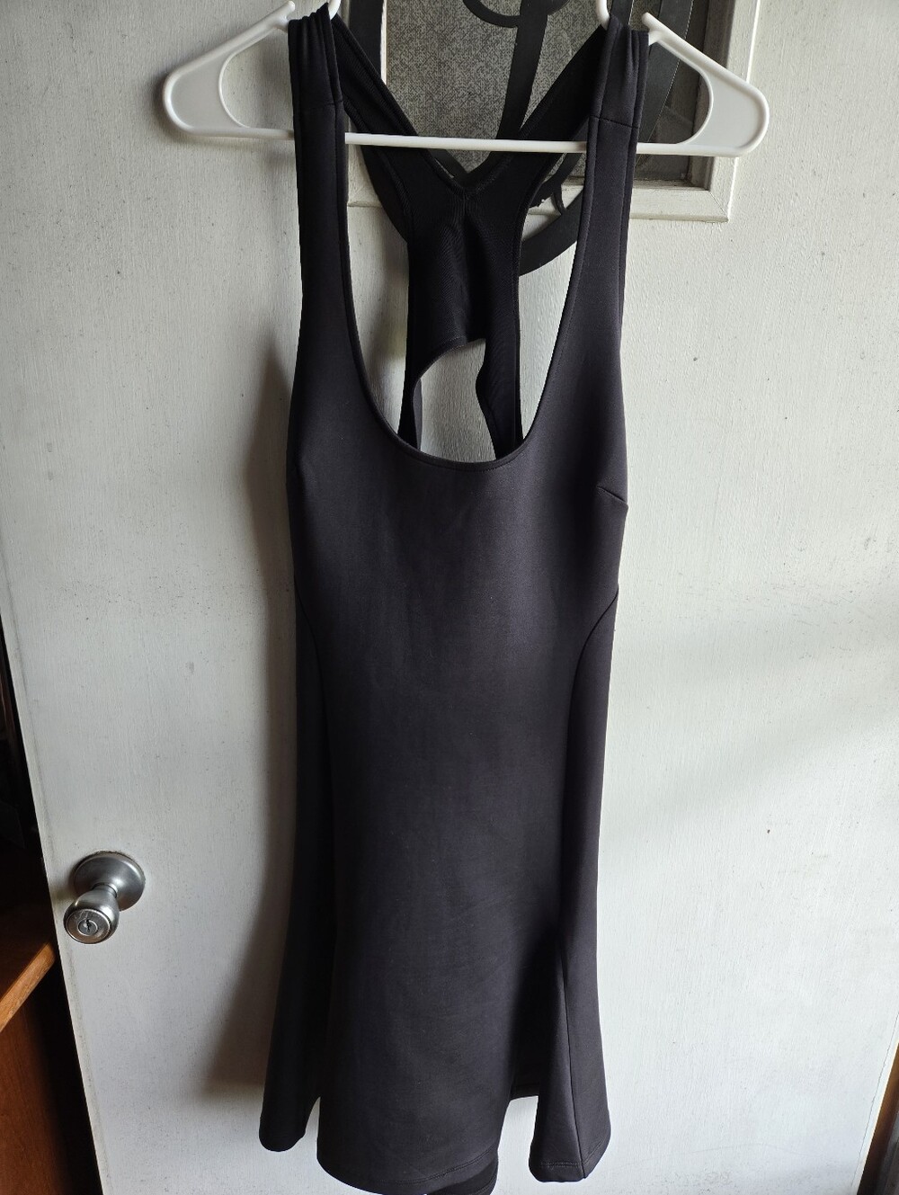 Rachel Comey Women’s Black Racerback Scuba Tank Dress